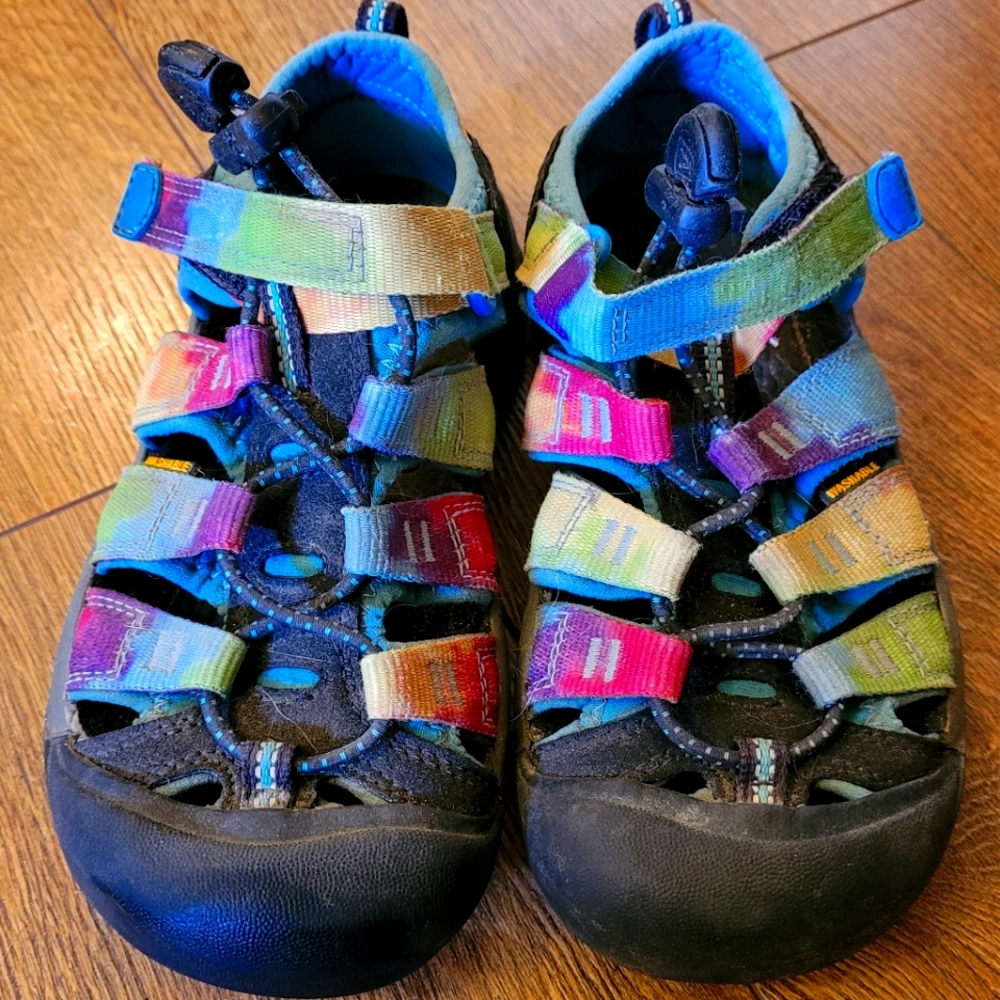 Kids Keen Tie Dye Sandals